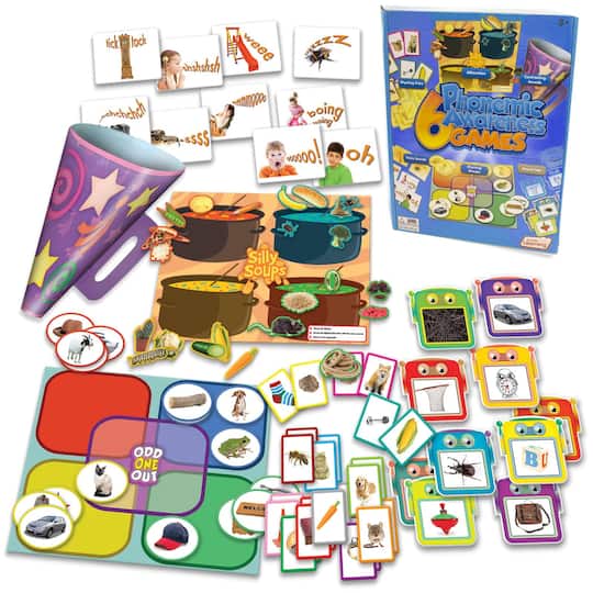 Junior Learning® 6 Phonemic Awareness Games | Michaels®